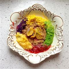彩虹肉松水饺