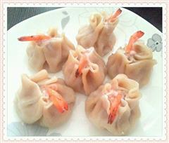 凤尾虾烧卖