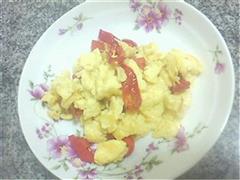 红尖椒炒鸡蛋
