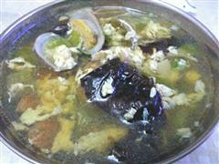 丝瓜菌菇蛤蜊汤