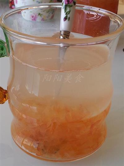 红柚蜂蜜茶-自制冬季去热清火茶