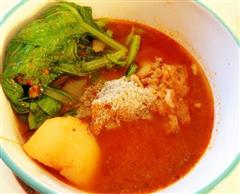 简易版韩国猪骨汤的热量