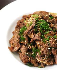 韩式烤牛肉  Bulgogi