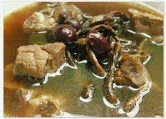 茶树菇排骨汤的热量