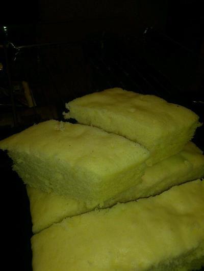 蒸出来的柠檬蛋糕