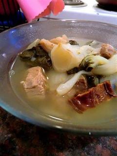 白菜罗汉果海蛎汤