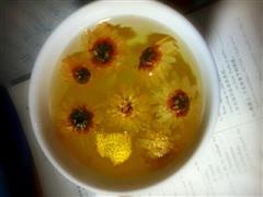 蜂蜜菊花柚茶