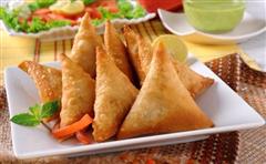 印度名吃-咖喱角Samosa,好吃又简单的三角形春卷