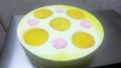 柠檬慕斯芝士蛋糕