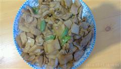 杏鲍菇炒肉片