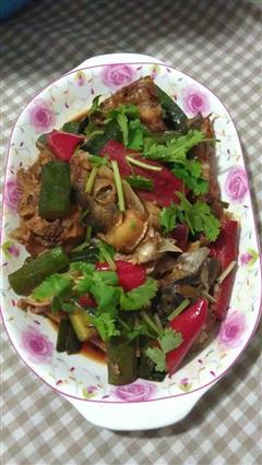 沙姜鱼头煲-小丽家常菜