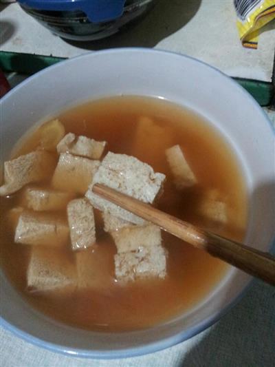 超级吸脂冻豆腐汤