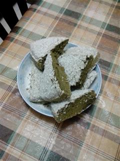 绿茶椰蓉蛋糕
