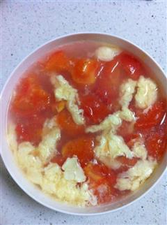 懒人版西红柿鸡蛋汤