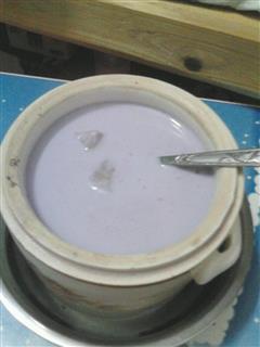 紫薯牛奶糖水