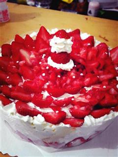 草莓蛋糕慕斯
