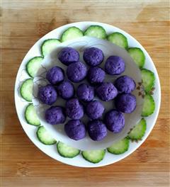 蜂蜜紫薯球