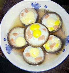 香菇酿蛋