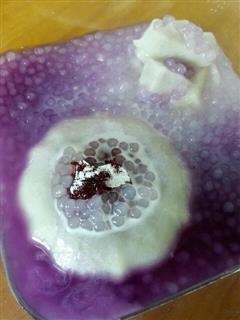 紫薯芋泥西米露