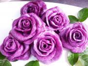 紫薯玫瑰  超级生动形象