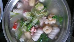 杂蔬火锅丸子汤