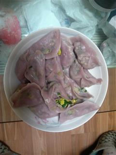 紫薯水饺