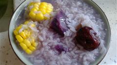 紫薯大米红枣粥