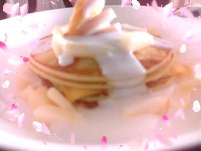 酸奶小煎饼yogurt pancake