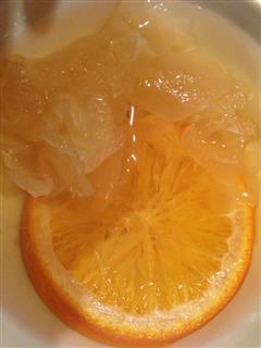 橙子炖银耳