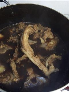 羊蝎子火锅菜品两吃