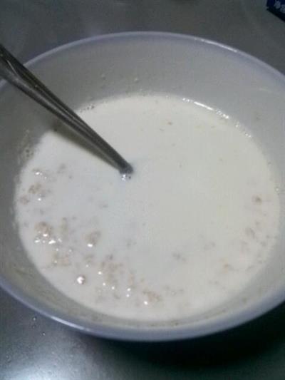 牛奶燕麦片