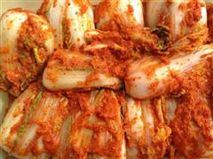 懒人版 韩国辣白菜的热量