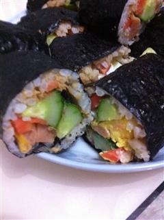 超好吃的寿司卷