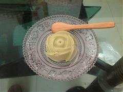 玫瑰花造型抹茶冰淇淋