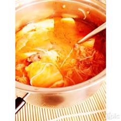韩式辣白菜锅的热量