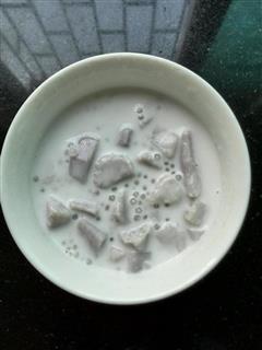 香芋椰汁西米露&木瓜椰汁西米露&紫薯椰汁西米露的做法