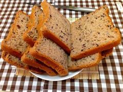 养生紫米红糖面包-柔软法式面包机版
