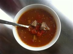 番茄猪肝汤的热量