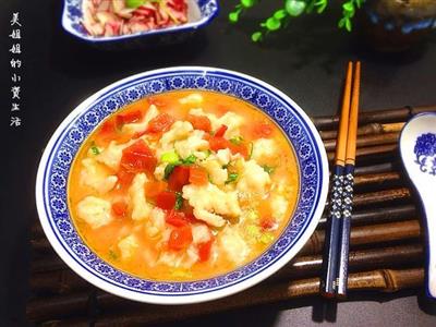 西红柿面疙瘩汤