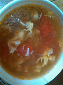 西红柿口蘑汤