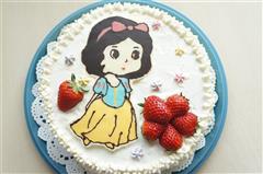 白雪公主生日蛋糕