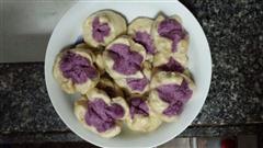 紫薯开花馒头的热量