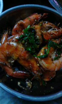 牛油蒜蓉虾
