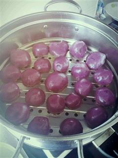 紫薯糯米圆