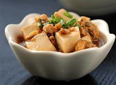 香菇肉末豆腐