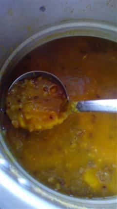 南瓜绿豆汤的热量