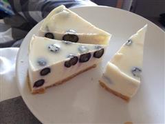 蓝莓芝士冻蛋糕