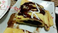 全手工豆沙馅饼