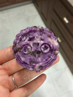 紫薯山药红豆糕的热量