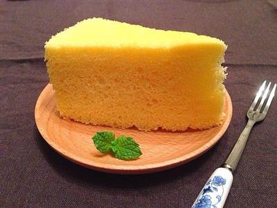 柠檬全蛋海绵蛋糕